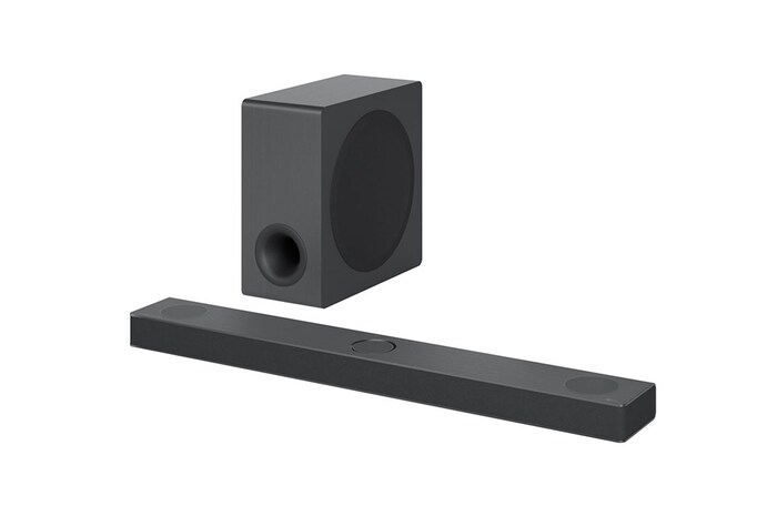 LG Soundbar S80QY I 480W I 3.1.3 canali I Meridian, Dolby Atmos, AI Sound Pro, Wi-Fi, S80QY