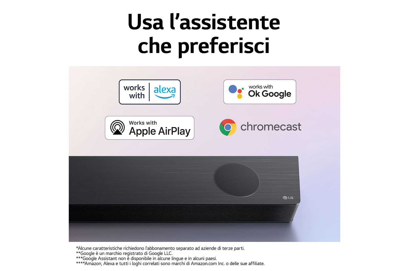 LG Soundbar S95QR I 810W I 9.1.5 canali I Meridian, Dolby Atmos, AI Sound Pro, Wi-Fi, S95QR