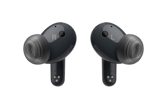 LG TONE Free T90 | Cuffie True Wireless Dolby Atmos con ANC, Bluetooth, IPx4, Plug & Wireless | Black, TONE-T90Q.CEUFLBK