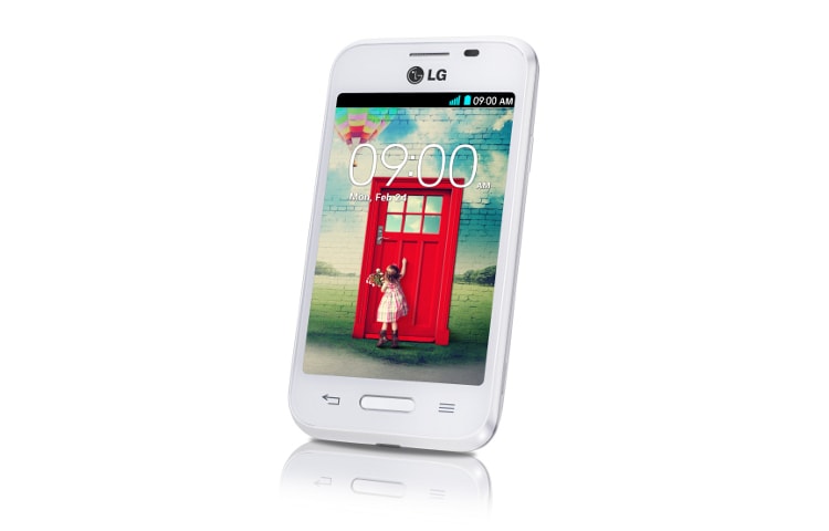 LG L40 (D160) smartphone Android™ 4.4, L Series III, display da 3.5'', cpu Dual-Core 1.2GHz, Fotocamera 3MP, Knock Code™, LG L40 (D160)
