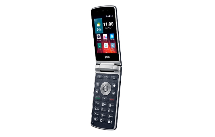 LG Wine Smart Telefono cellulare Display 3.2" Design a conchiglia Android 5.1.1 , LG Wine Smart (H410)