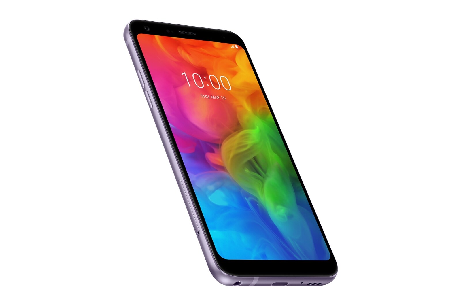 LG Q7 Smartphone FullVision 5.5" Selfie ritratto Audio DTS:X Resistente all’acqua Batteria 3000mAh ricarica rapida, LMQ610EM