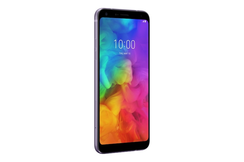 LG Q7 Dual SIM Smartphone FullVision 5.5" Selfie ritratto Audio DTS:X Resistente all’acqua Batteria 3000mAh ricarica rapida, LMQ610EMW