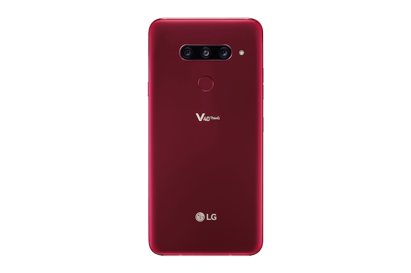 LG V40 ThinQ Dual SIM Smartphone I.A. Display OLED FullVision 6.4" 5 fotocamere Audio professionale, LMV405EBW