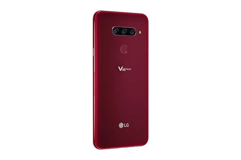 LG V40 ThinQ Dual SIM Smartphone I.A. Display OLED FullVision 6.4" 5 fotocamere Audio professionale, LMV405EBW