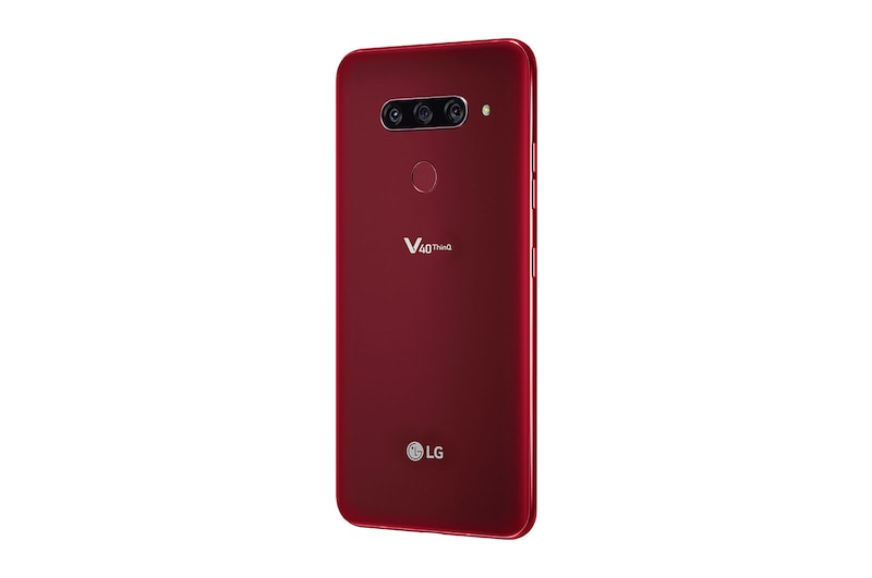 LG V40 ThinQ Dual SIM Smartphone I.A. Display OLED FullVision 6.4" 5 fotocamere Audio professionale, LMV405EBW
