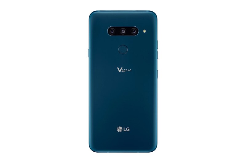 LG V40 ThinQ Dual SIM Smartphone I.A. Display OLED FullVision 6.4" 5 fotocamere Audio professionale, LMV405EBW