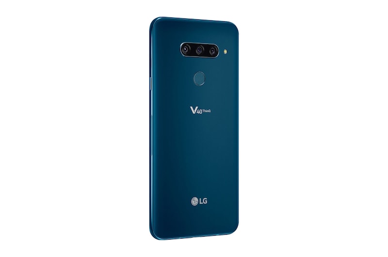 LG V40 ThinQ Dual SIM Smartphone I.A. Display OLED FullVision 6.4" 5 fotocamere Audio professionale, LMV405EBW