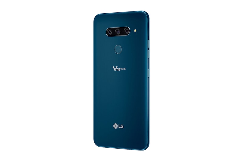LG V40 ThinQ Dual SIM Smartphone I.A. Display OLED FullVision 6.4" 5 fotocamere Audio professionale, LMV405EBW