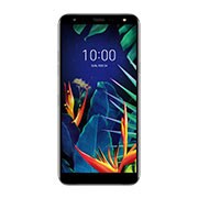 Vista frontale di LG K40 Dual SIM Smartphone I.A Display FullVision 5.7&#34; Fotocamera da 16MP Audio 3D Surround DTS:X LMX420EMW