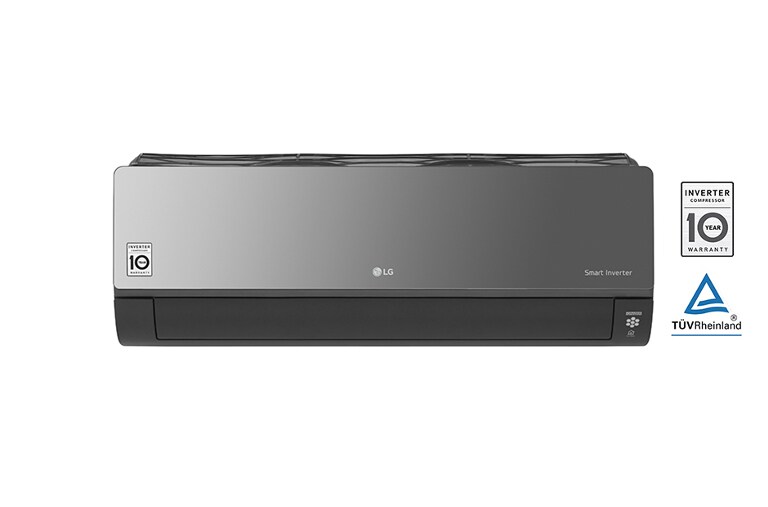 Vista frontale di LG Climatizzatore Smart Inverter Artcool Wi-Fi Classe energetica A&#43;&#43; / A&#43; 19dB(A) 12000 BTU AM12BP