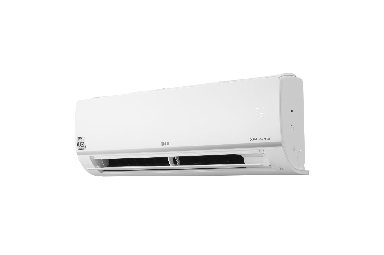 LG DUALCOOL Climatizzatore Inverter 9000 BTU, LIBERO PLUS, Wi-Fi ThinQ, Filtro doppia protezione, Comfort Air, PC09SQ
