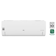 Vista frontale di DUALCOOL Climatizzatore Inverter 9000 BTU, LIBERO, Filtro doppia protezione, Comfort Air, Raffrescamento rapido SC09EQ
