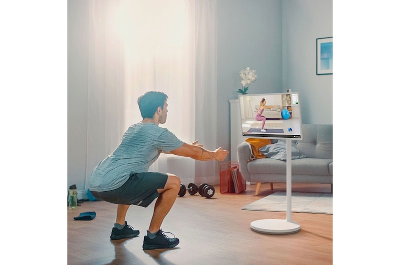 Persona che fa ginnastica con StanbyME