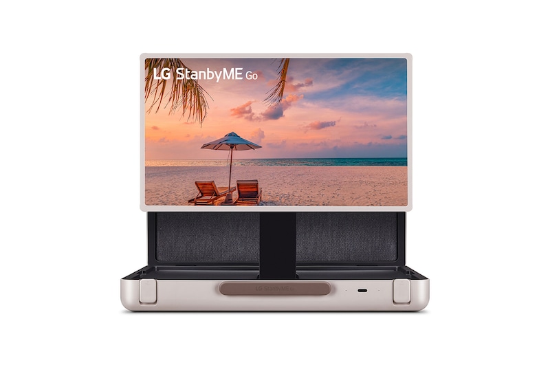 LG StanbyME Go | Schermo portatile da 27'' | Touchscreen inclinabile, Design a valigetta, Batteria integrata, Wi-Fi, WebOS 22, 27LX5QKNA