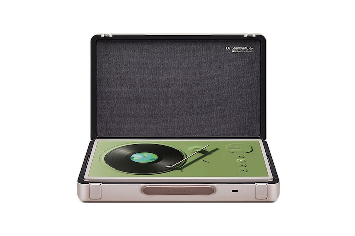 LG StanbyME Go | Schermo portatile da 27'' | Touchscreen inclinabile, Design a valigetta, Batteria integrata, Wi-Fi, WebOS 22, 27LX5QKNA