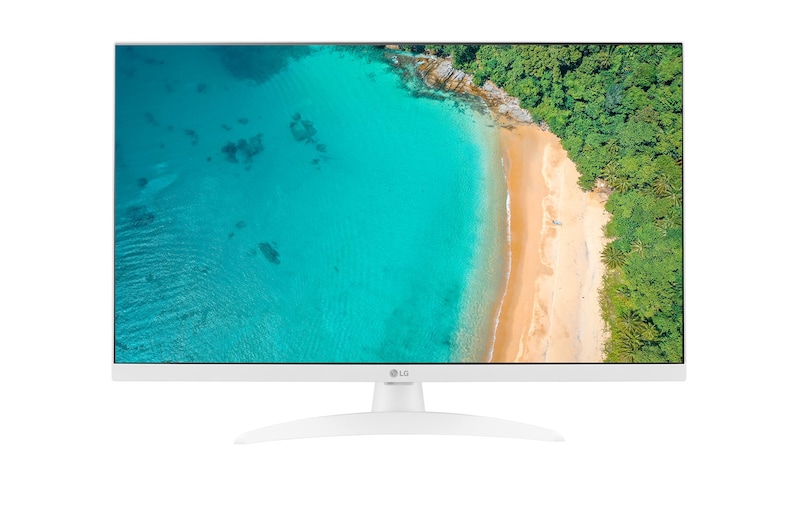 LG Full HD | TV 27" Serie TQ615S | Full HD, IPS, smart TV webOS 22, Bianco, 27TQ615S-WZ