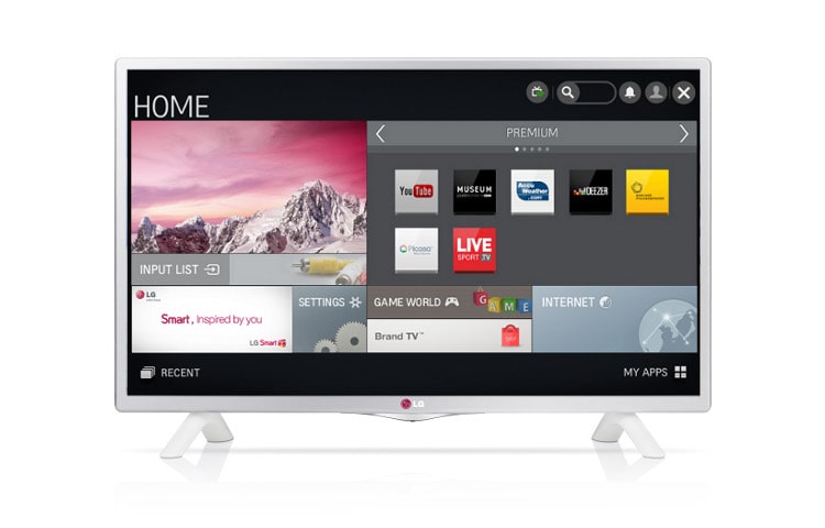 LG tv smart tv 28LB490U