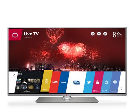 TV LED 32 pollici Full HD Smart TV webOS, Cinema 3D con DVBT2, DVBS2 e  potenza audio 20W 2.0 ch. - 32LB650V