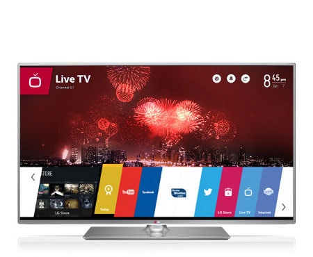 TV LED 39 pollici Full HD Smart TV webOS, Cinema 3D con DVBT2, DVBS2 e  potenza audio 20W 2.0 ch. - 39LB650V