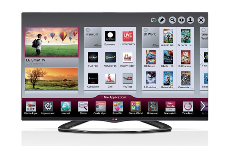 LG TV Smart TV Cinema 3D Slim LED 42LA660S