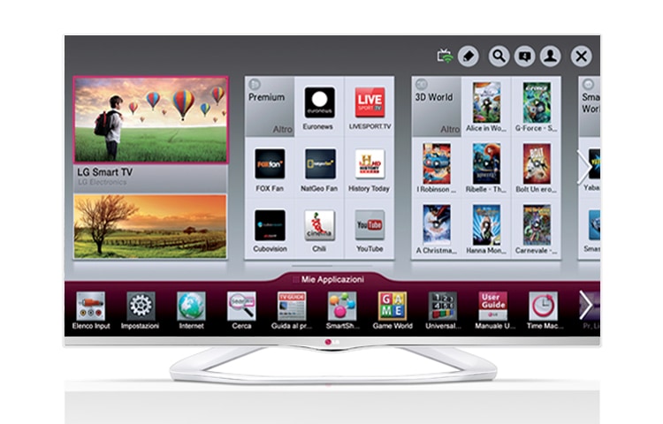 LG TV Smart TV Cinema 3D Slim LED 42LA660S
