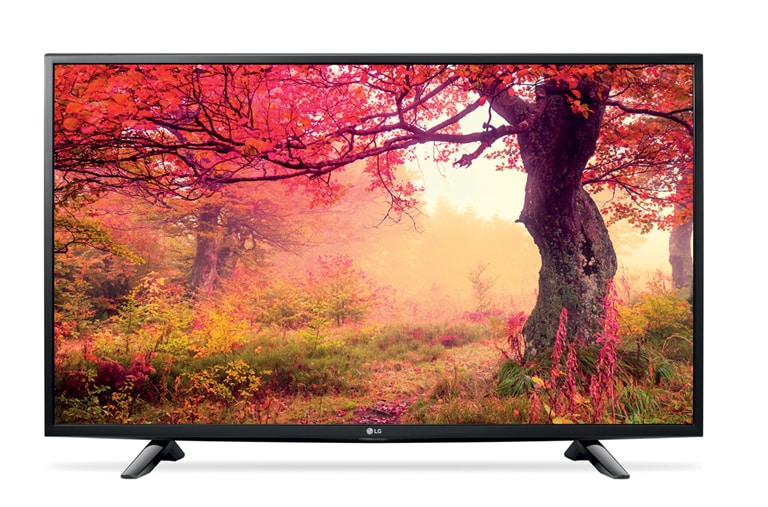 Vista frontale di LG TV LED 43&#34; Full HD DVB-T2 Satellitare S2 43LH510V