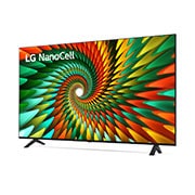 LG TV NanoCell | Serie NANO75 43'' | 4K, α5 Gen5, HDR10, 20W, 3 HDMI, Game Optimizer, Wi-Fi 5, Smart TV WebOS 22, 43NANO756QC
