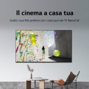 LG NanoCell | TV 65'' Serie NANO76 | 4K, Smart TV, HDR10 Pro, Filmmaker Mode, 65NANO766QA