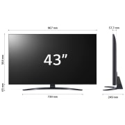 LG NanoCell | TV 65'' Serie NANO76 | 4K, Smart TV, HDR10 Pro, Filmmaker Mode, 65NANO766QA