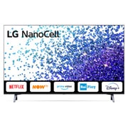 lg-tv-43NANO796PC Vista frontale del TV LG NanoCell