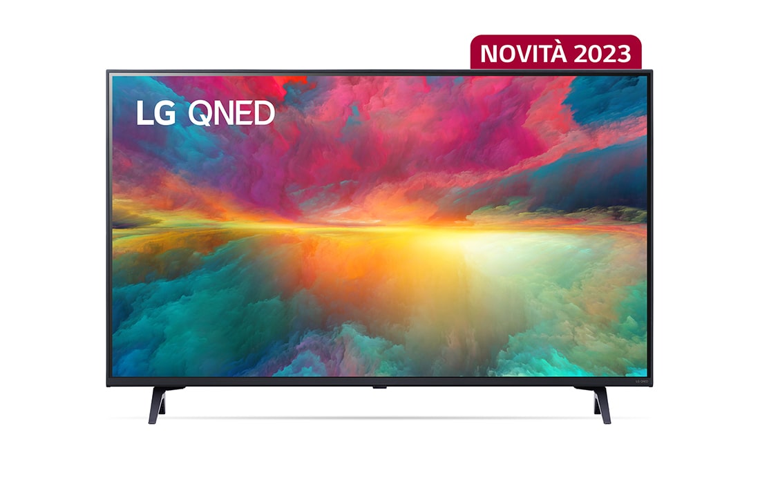 LG TV QNED | Serie QNED75 43'' | 4K, α5 Gen6, HDR10, 20W, 3 HDMI, Game Optimizer, Wi-Fi 5, Smart TV WebOS 23, 43QNED756RA