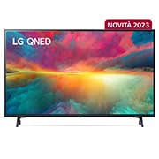 TV QNED | Serie QNED75 43'' | 4K, α5 Gen6, HDR10, 20W, 3 HDMI, Game Optimizer, Wi-Fi 5, Smart TV WebOS 23