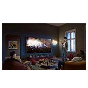 LG TV QNED | Serie QNED75 43'' | 4K, α5 Gen6, HDR10, 20W, 3 HDMI, Game Optimizer, Wi-Fi 5, Smart TV WebOS 23, 43QNED756RA