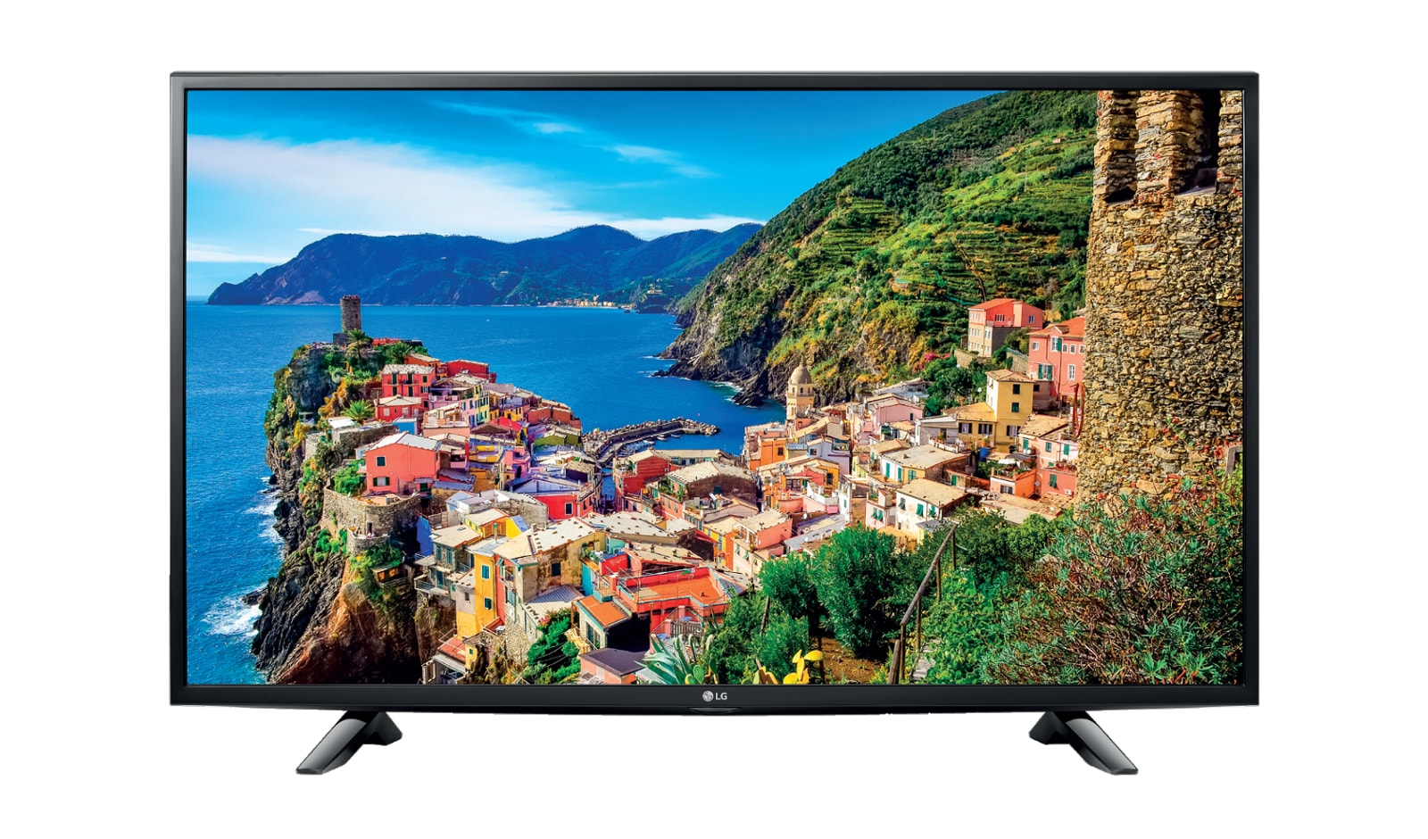 Vista frontale di LG TV LED 43&#34; Ultra HD 4K HDR Smart TV Wi-Fi Integrato 43UH603V
