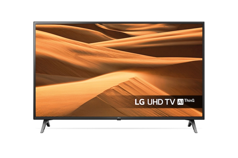 LG TV LED AI Ultra HD Smart TV 43" 4K Active HDR Google Assistant e Alexa, 43UM7100PLB