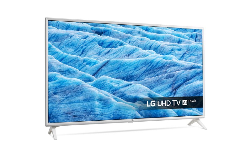 LG TV LED AI Ultra HD Smart TV 43" 4K Active HDR Google Assistant e Alexa, 43UM7390PLC