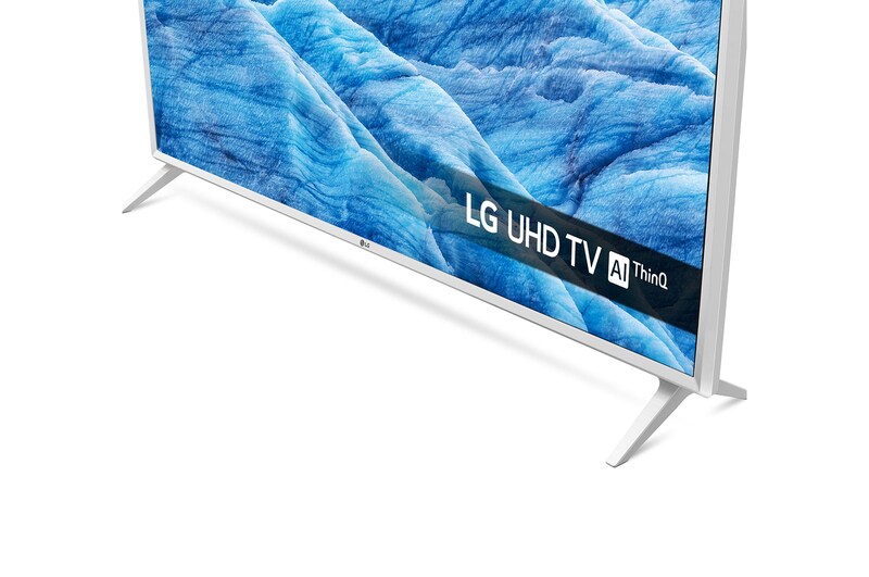 LG TV LED AI Ultra HD Smart TV 43" 4K Active HDR Google Assistant e Alexa, 43UM7390PLC