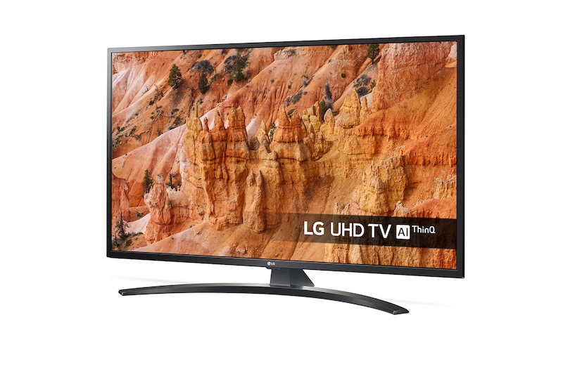LG TV LED AI Ultra HD Smart TV 43" 4K Active HDR DTS Virtual:X Google Assistant e Alexa, 43UM7450PLA