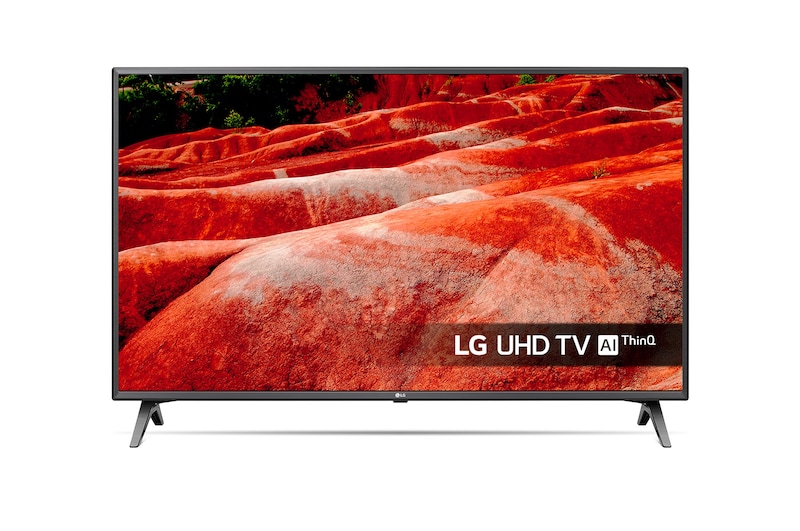 LG TV LED AI Ultra HD Smart TV 43" 4K Active HDR DTS Virtual:X Google Assistant e Alexa, 43UM7500PLA