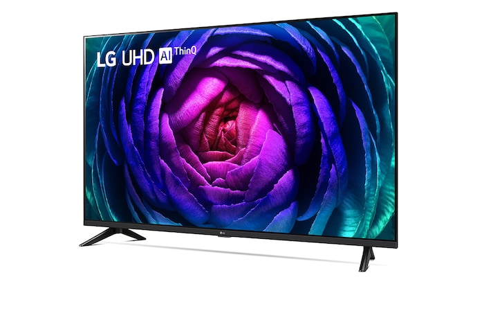 LG TV UHD | Serie UR74 43'' | 4K, α5 Gen6, HDR10, 20W, 3 HDMI, Game Optimizer, Wi-Fi 5, Smart TV WebOS 23, 43UR74006LB