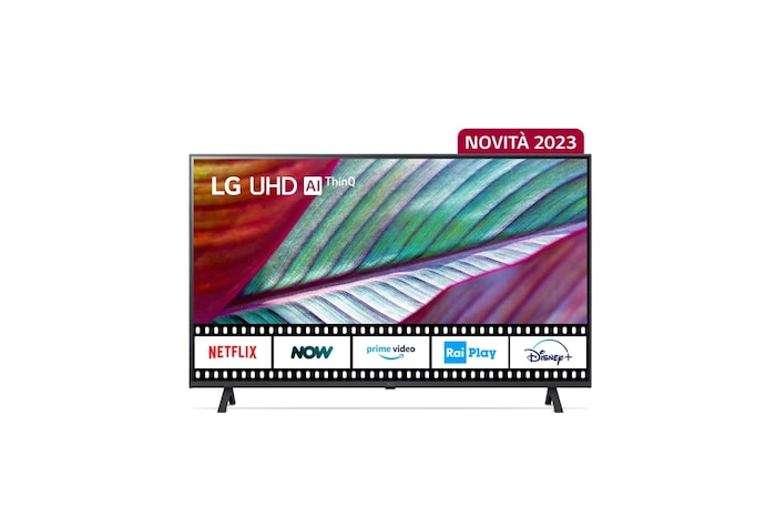 LG TV UHD | Serie UR78 65'' | 4K, α5 Gen6, HDR10, 20W, 3 HDMI, Game Optimizer, Wi-Fi 5, Smart TV WebOS 23, 65UR78006LK