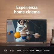LG TV UHD | Serie UR78 43'' | 4K, α5 Gen6, HDR10, 20W, 3 HDMI, Game Optimizer, Wi-Fi 5, Smart TV WebOS 23, 43UR78006LK