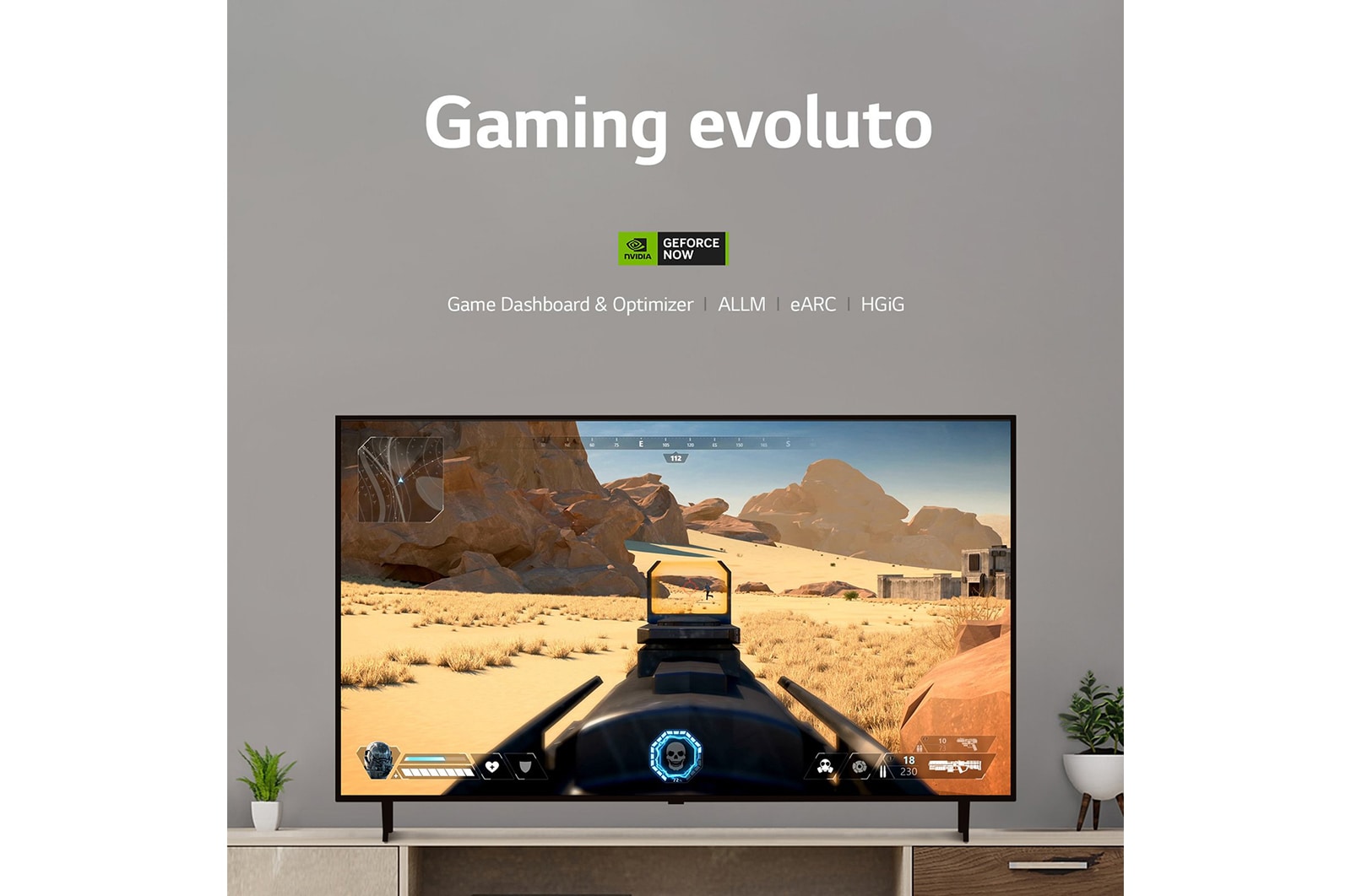 LG TV UHD | Serie UR80 43'' | 4K, α5 Gen6, HDR10, 20W, 3 HDMI, Game Optimizer, Wi-Fi 5, Smart TV WebOS 23, 43UR80006LJ