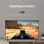 LG TV UHD | Serie UR80 43'' | 4K, α5 Gen6, HDR10, 20W, 3 HDMI, Game Optimizer, Wi-Fi 5, Smart TV WebOS 23, 43UR80006LJ