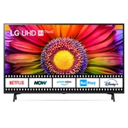 LG TV UHD | Serie UR80 43'' | 4K, α5 Gen6, HDR10, 20W, 3 HDMI, Game Optimizer, Wi-Fi 5, Smart TV WebOS 23, 43UR80006LJ