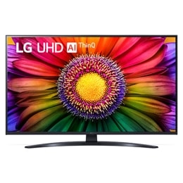 TV UHD | Serie UR81 43'' | 4K, α5 Gen6, HDR10, 20W, 3 HDMI, Game Optimizer, Wi-Fi 5, Smart TV WebOS 23