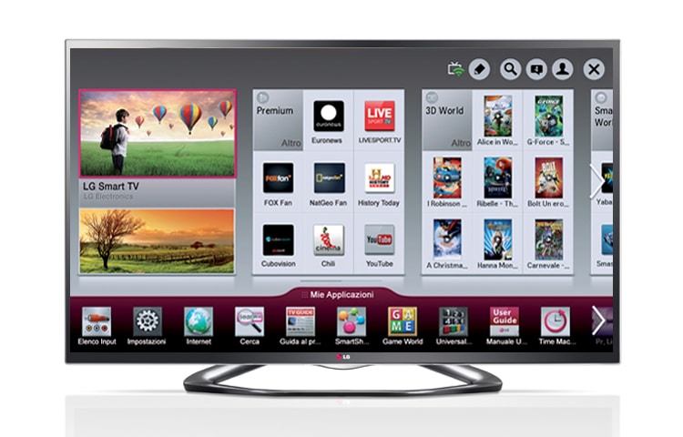 LG TV Smart TV Cinema 3D 47LA641S