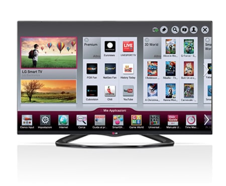 LG TV Smart TV Cinema 3D Slim LED 47LA660S