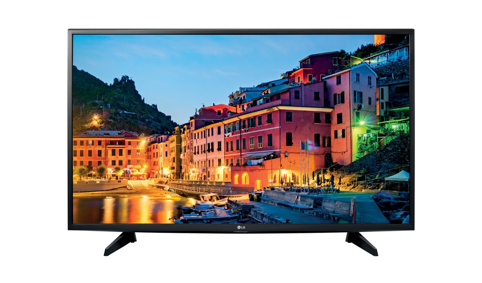 Vista frontale di LG TV LED 49&#34; Full HD DVB-T2/S2  49LJ515V